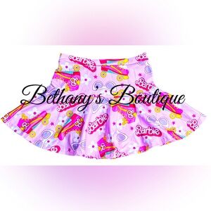 Barbie skort outfit